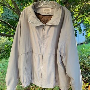 St Johns Bay Heavy Lined khaki Winter Coat XL